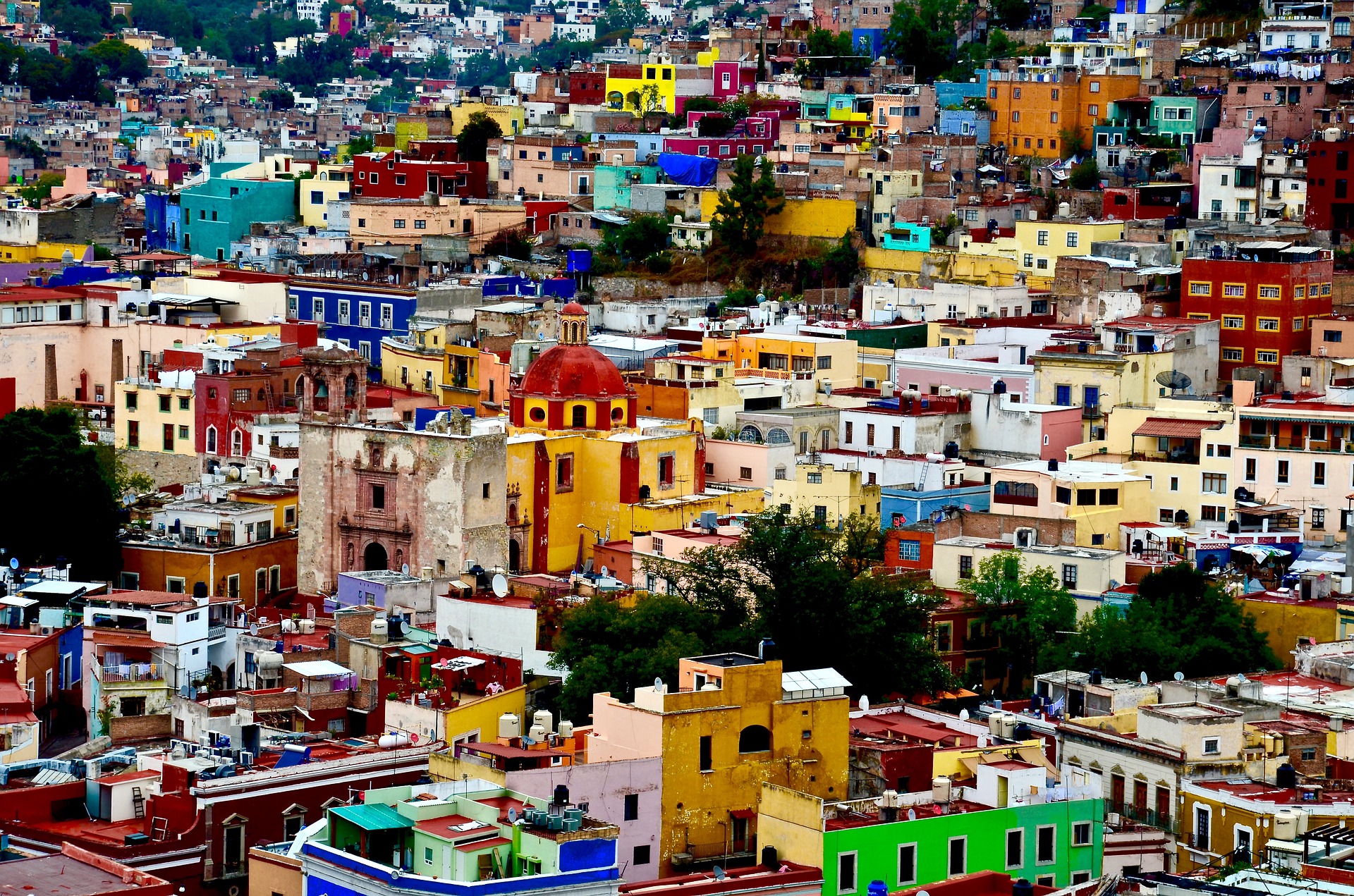 Den s fargerike delen av Mexico City